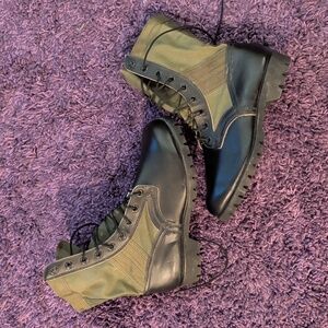 Genuine 2002 USGI Jungle Boots | Size 8 4E XW | Endicott Johnson | Panama Sole